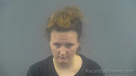 Mugshot of Manda Nicolle Guess booked in Warren County, Kentucky on September 1, 2026