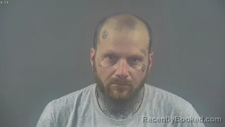 Mugshot of Michael Allen Hawks booked in Warren County, Kentucky on August 29, 2026