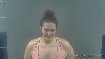Mugshot of Megan Mischelle Meadors booked in Warren County, Kentucky on August 16, 2026