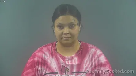 Mugshot of MIA SHAY ROBERSON booked in Warren County, Kentucky on July 24, 2026
