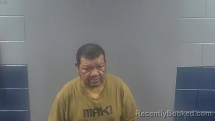 Mugshot of MARK SANTOS booked in Warren County, Kentucky on June 27, 2026