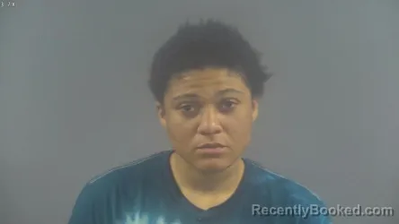 Mugshot of MYKAH AALIYAH LESLIE WASHINGTON booked in Warren County, Kentucky on March 20, 2026