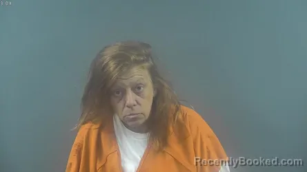 Mugshot of SHELLEY KAYE BRAY-HOGAN booked in Warren County, Kentucky on May 17, 2026