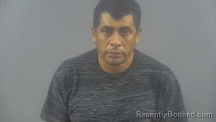 Mugshot of Selve Geovany Matamoros Flores booked in Warren County, Kentucky on September 6, 2026