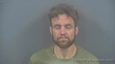 Mugshot of TRAVIS ALAN SLUSHER booked in Warren County, Kentucky on July 16, 2026