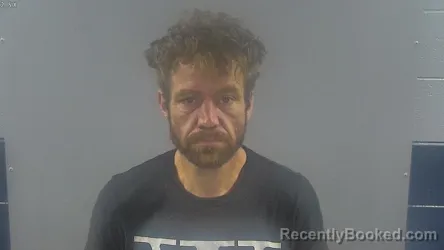 Mugshot of Travis Alan Slusher booked in Warren County, Kentucky on August 15, 2026