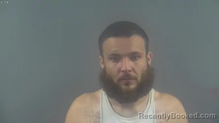 Mugshot of Travis Dylan Wilson booked in Warren County, Kentucky on August 21, 2026