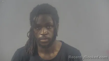 Mugshot of Vernon Joshua Conteh booked in Warren County, Kentucky on August 20, 2026