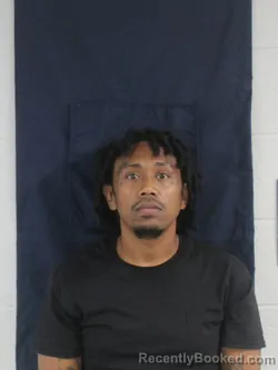 Mugshot of Tyler Dontez Sanders booked in Nash County, North Carolina on August 31, 2026