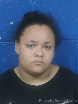 Mugshot of Shyanne Rene' Smith booked in Nash County, North Carolina on August 2, 2026