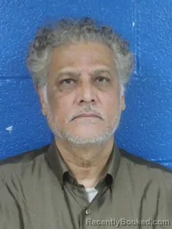 Mugshot of Ramana Venkata Kuchibhatla booked in Nash County, North Carolina on July 22, 2026