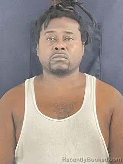 Mugshot of Derrick Devon Strickland booked in Nash County, North Carolina on August 13, 2026