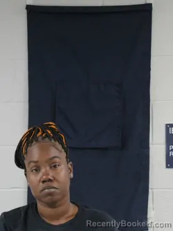 Mugshot of Jasmine Shernese Alston booked in Nash County, North Carolina on October 13, 2026
