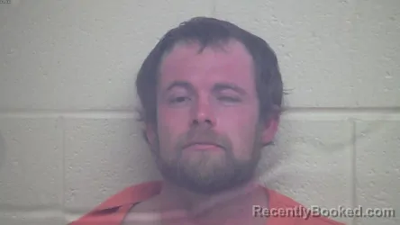 Mugshot of BLAKE AARON HARMON booked in Webster County, Kentucky on March 24, 2026