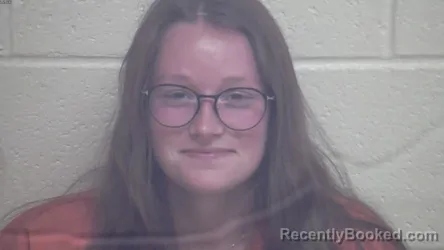 Mugshot of CARLY ROSE ZELLER booked in Webster County, Kentucky on March 25, 2026