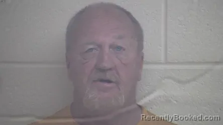 Mugshot of Darrell R Felker booked in Webster County, Kentucky on August 22, 2026