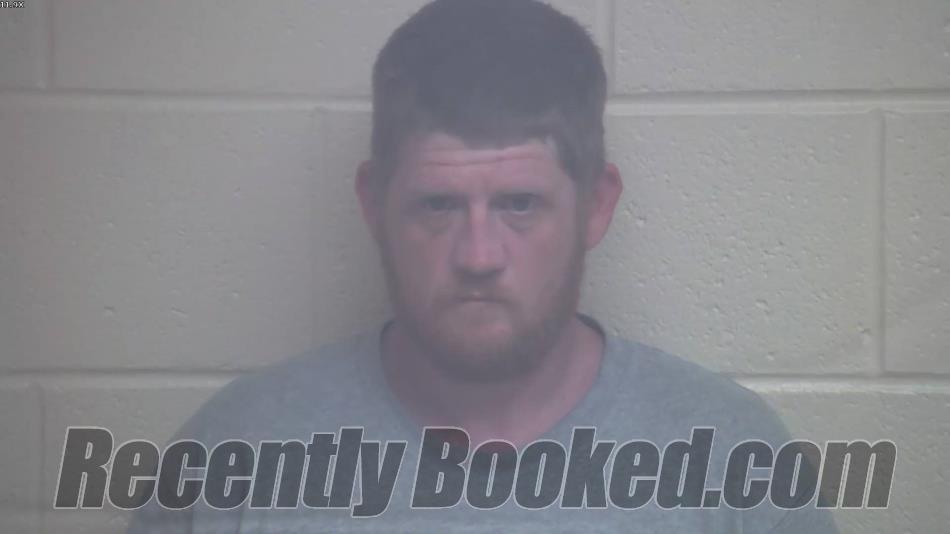 Booking photo from Webster County, Kentucky