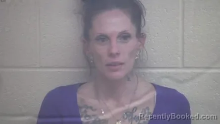 Mugshot of Holly Rachelle Howard booked in Webster County, Kentucky on October 15, 2026