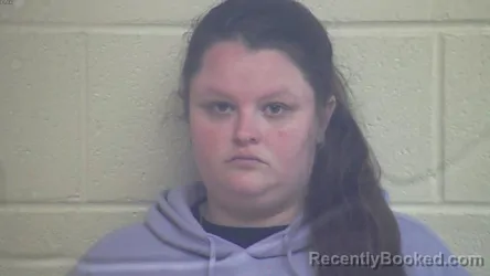 Mugshot of HAILEY NICHOLE SMITH booked in Webster County, Kentucky on March 23, 2026