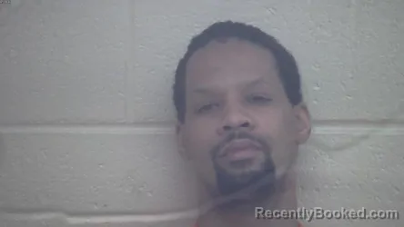 Mugshot of Jumarcus Shawn Glanton booked in Webster County, Kentucky on August 18, 2026