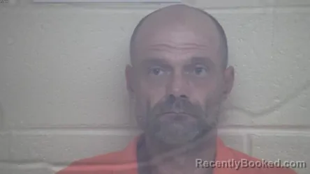 Mugshot of James Mathew Lanham booked in Webster County, Kentucky on August 22, 2026
