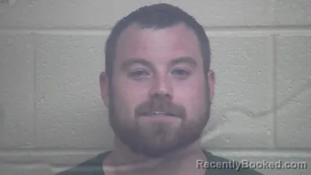 Mugshot of Joshua Lee Taylor booked in Webster County, Kentucky on August 19, 2026