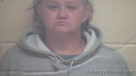 Mugshot of Melissa Jo Gilmore booked in Webster County, Kentucky on October 5, 2026