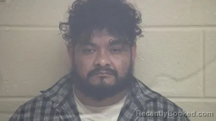 Mugshot of Paulo C Argueta booked in Webster County, Kentucky on October 14, 2026