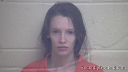 Mugshot of SAMANTHA NICOLE WALL booked in Webster County, Kentucky on March 30, 2026