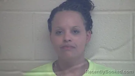 Mugshot of SHANTEA NICOLE WOODRUFF booked in Webster County, Kentucky on March 22, 2026