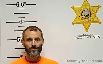 Mugshot of JEFFEREY LAMBDIN booked in Whitley County, Kentucky on August 5, 2026