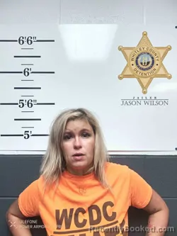 Mugshot of Brittany Butcher booked in Whitley County, Kentucky on September 12, 2026