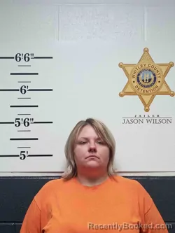 Mugshot of Christine Shorter booked in Whitley County, Kentucky on September 14, 2026