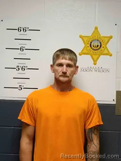 Mugshot of Scottie Cureton booked in Whitley County, Kentucky on August 19, 2026