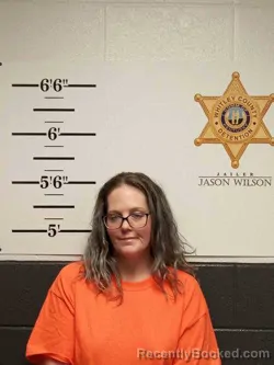 Mugshot of Haley Willhite booked in Whitley County, Kentucky on October 6, 2026