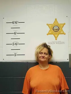 Mugshot of JENNIFER CARTER booked in Whitley County, Kentucky on July 28, 2026