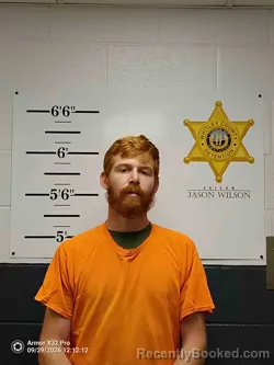 Mugshot of Jeremy Jordan booked in Whitley County, Kentucky on September 29, 2026