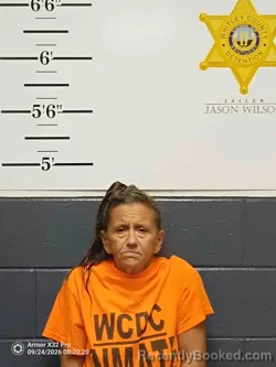 Mugshot of Antoinette Smith booked in Whitley County, Kentucky on September 24, 2026