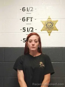 Mugshot of Haley Hissam booked in Whitley County, Kentucky on September 22, 2026