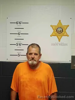 Mugshot of CARL LICKLITER booked in Whitley County, Kentucky on July 15, 2026