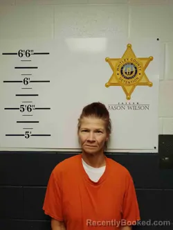 Mugshot of LINDA GARREN booked in Whitley County, Kentucky on May 6, 2026