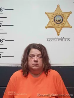 Mugshot of SHERRY RAMOS booked in Whitley County, Kentucky on April 3, 2026