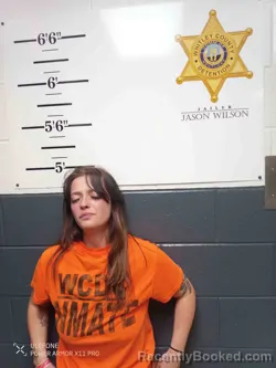 Mugshot of CARLY GRUBB booked in Whitley County, Kentucky on April 11, 2026