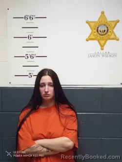 Mugshot of KAITLYN SEALS booked in Whitley County, Kentucky on April 19, 2026