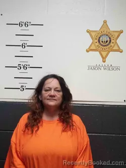 Mugshot of ANGELA ALLEN booked in Whitley County, Kentucky on April 26, 2026