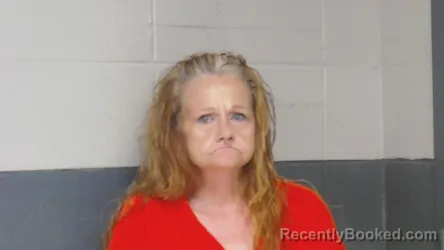 Mugshot of Ada Mae Abell booked in Woodford County, Kentucky on October 22, 2026