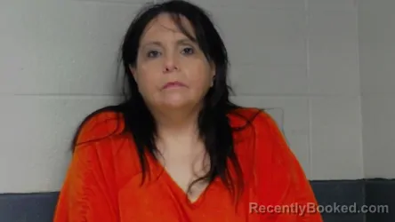 Mugshot of ANGELA MICHELE JOHNSON booked in Woodford County, Kentucky on June 26, 2026