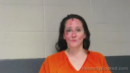 Mugshot of ASHLEY NICOLE WALLS booked in Woodford County, Kentucky on April 21, 2026