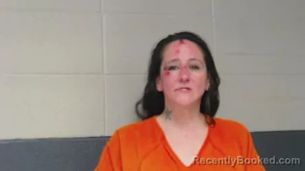 Mugshot of ASHLEY NICOLE WALLS booked in Woodford County, Kentucky on April 28, 2026