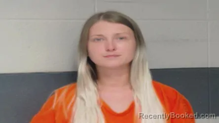 Mugshot of Caitlin Lee Brinkerhoff booked in Woodford County, Kentucky on August 12, 2026